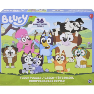 TCG Toys Bluey Characters Floor Jigsaw Puzzles, 36 Piece