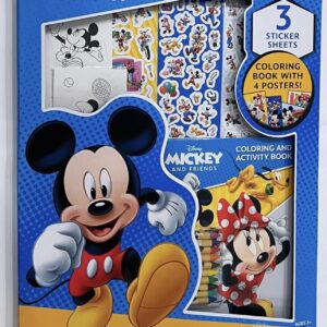 Disney Mickey and Friends Super Activity Color, Sticker & Design