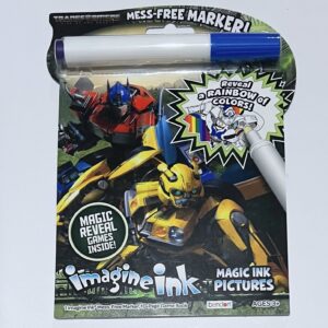 Transformers Imagine Ink Magic Ink Pictures Activity Book