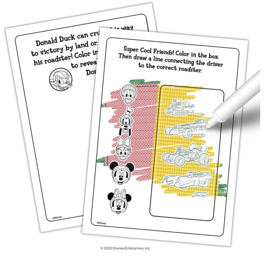 Disney Mickey Mouse 16 Page Imagine Ink Coloring Book, 1 Marker, Paperback - Image 2
