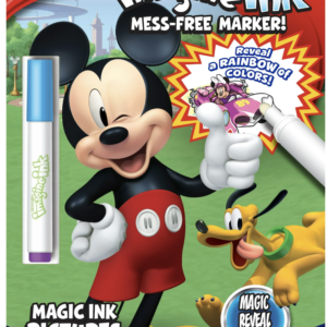 Disney Mickey Mouse 16 Page Imagine Ink Coloring Book, 1 Marker, Paperback