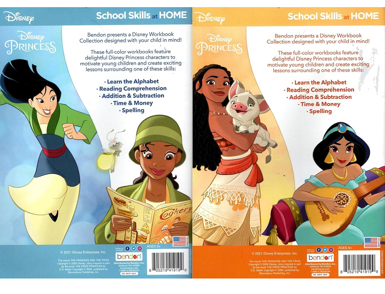 Disney Princess Learning Alphabet and Spelling book. Combo of 2 - Image 2