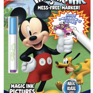 Disney Mickey Mouse 16 Page Imagine Ink Coloring Book, 1 Marker, Paperback