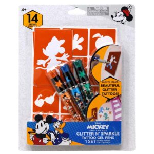 Disney Mickey And Friends Glitter n Sparkle Tattoo Gel Pens