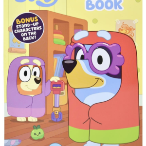 Bluey Advanced Coloring Book, Bonus Stand-Up Characters on the Back- 40 pages