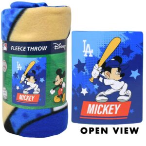 Disney New York Yankees Batter Up Mickey Throw Blanket