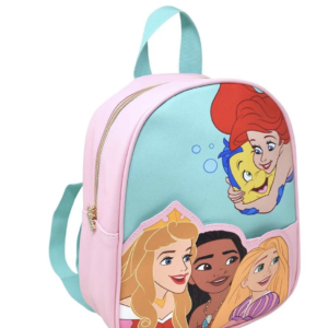 Disney Princess PU Deluxe 10" Mini Backpack for Girls Ages 3+